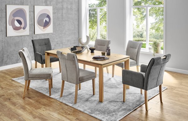 Moderne Tischgruppe Cora-Cindy • Singold Möbel Moderne Tischgruppe Cora-Cindy • Singold Möbel