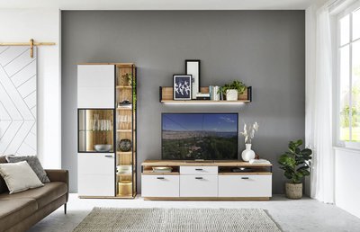 Moderne Wohnwand Bastian  • Singold Möbel